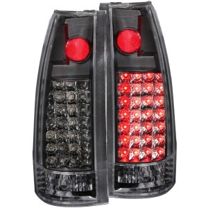 Cadillac Escalade LED Taillights - Rear - ANZO - G2 - Black - `99-`00