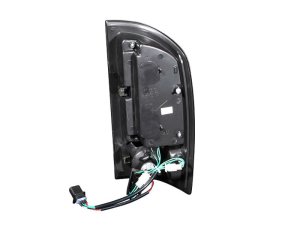 Dodge Ram Taillights - Rear - ANZO - LED, Clear Lens, Black Housing - Black - `02-`05