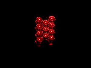 Ford F-150 Taillights - Rear - ANZO - LED - Black - `04-`08