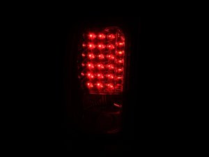 Dodge Ram LED Taillights - Rear - ANZO - Red/Clear - `94-`01