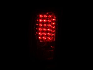 Dodge Ram LED Taillights - Rear - ANZO - Red/Clear - `94-`01