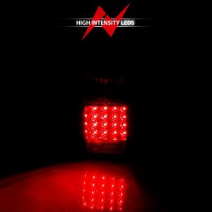 Toyota 4Runner Taillights - ANZO - LED - Red/Clear - `01-`02