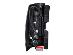 Chevrolet Suburban LED Taillights - Rear - ANZO - Clear Lens, Black Housing, G3 - Black - `07-`13