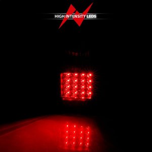 Toyota 4Runner LED Taillights - Rear - ANZO - Clear Lens, Black Housing - Black - `01-`02