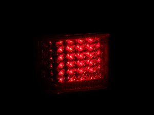 Ford Expedition Taillights - ANZO - LED - Red/Clear - `07-`14
