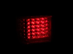 Ford Expedition Taillights - ANZO - LED - Red/Clear - `07-`14