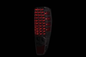 Chevrolet Colorado LED Taillights - Rear - ANZO - Smoke - `04-`12