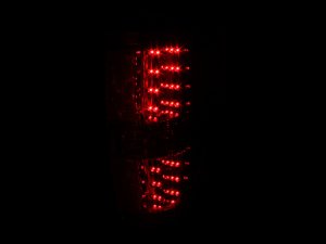 Ford F-150 LED Taillights - ANZO - Red/Clear - `09-`14