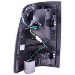 Dodge Ram LED Taillights - Rear - ANZO - Clear Lens, Black Housing - `09-`15