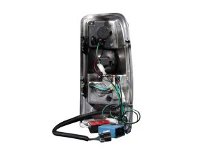 Chevrolet Suburban LED Taillights - Rear - ANZO - Dark Smoke Lens - Black Housing - Dark Smoke - `00-`06