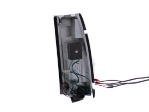 Cadillac Escalade LED Taillights - Rear - ANZO - Red/Smoke - `99-`00