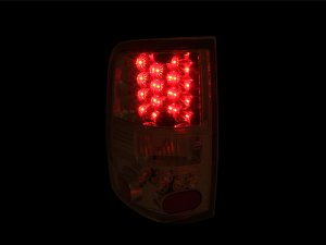 Ford F-150 Tail Lights - Rear - ANZO - LED - Smoke - `04-`06