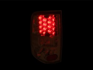 Ford F-150 Tail Lights - Rear - ANZO - LED - Smoke - `04-`06