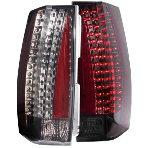 Chevrolet Suburban LED Taillights - Rear - ANZO - Escalade Look - Smoke - `07-`14