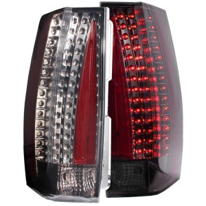 Chevrolet Suburban LED Taillights - Rear - ANZO - Escalade Look - Smoke - `07-`14