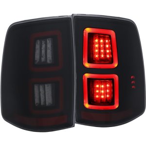 Dodge Ram LED Taillights - ANZO - Smoke - `13-`17
