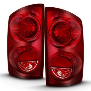 Dodge Ram 1500 Tail Lights - ANZO - OE - Red - `07-`09