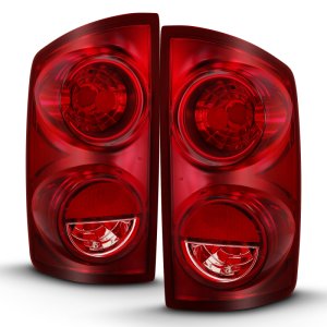 Dodge Ram 1500 Tail Lights - ANZO - OE - Red - `07-`09