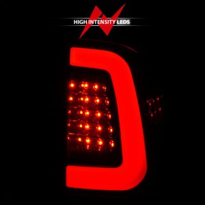 Ford F-250 Tail Lights - Rear - ANZO - LED Chrome Housing - Smoke - `08-`16 Ford F-250 Tail Lights - Rear - ANZO - LED Chrome Housing - Smoke - `08-`16