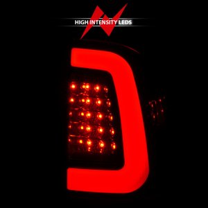 Ford F-250 Tail Lights - Rear - ANZO - LED Chrome Housing - Smoke - `08-`16 Ford F-250 Tail Lights - Rear - ANZO - LED Chrome Housing - Smoke - `08-`16