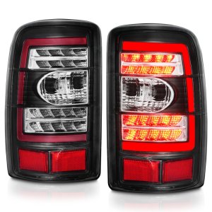 Chevrolet Tahoe Tail Light Assembly - ANZO - LED - Black Housing, Clear Lens - `00-`06 Chevrolet Tahoe Tail Light Assembly - ANZO - LED - Black Housing, Clear Lens - `00-`06