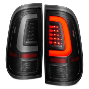 Ford F-250 Tail Light Assembly - Rear - ANZO - LED with Light Bar - Smoke Lens - `08-`16