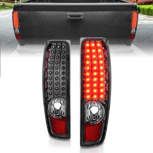 Chevrolet Colorado LED Taillights - ANZO - G2 - Black - `04-`10