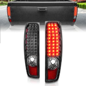 Chevrolet Colorado LED Taillights - ANZO - G2 - Black - `04-`10