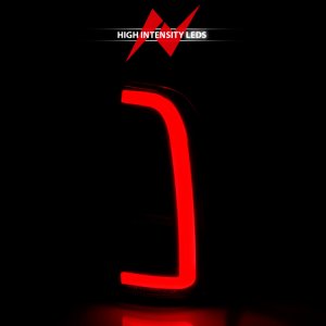 Toyota Tundra Taillights - Rear - ANZO - LED w/Light Bar - Black Housing Smoke Lens - `00-`06