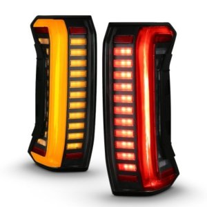 Toyota Tundra Tail Lights - Rear - ANZO - Z-Series Full LED - `22-`24