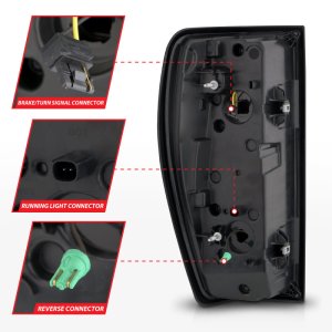 GMC Sierra 1500 LED Tailgate Bar - ANZO - Full LED, LED Tube, Sequential Signal - Black - `19-`23