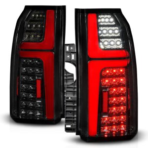 Chevrolet Tahoe LED Taillight Assembly - Rear - ANZO - Sequential LED Tube with Smoke Lens - Black - `15-`20 Chevrolet Tahoe LED Taillight Assembly - Rear - ANZO - Sequential LED Tube with Smoke Lens - Black - `15-`20