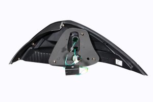 Honda Accord LED Taillights - ANZO - Black - `03-`05