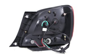 Lexus GS300 LED Taillights - Rear - ANZO - Red/Clear - `98-`05