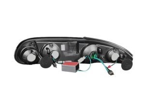 Chevrolet Camaro LED Taillights - Rear - ANZO - LED, Clear Lens, Black Housing - Black - `93-`02 Chevrolet Camaro LED Taillights - Rear - ANZO - LED, Clear Lens, Black Housing - Black - `93-`02