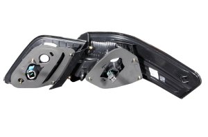 Toyota Camry LED Taillights - ANZO - Clear Lens, Black Housing - Black - `07-`09