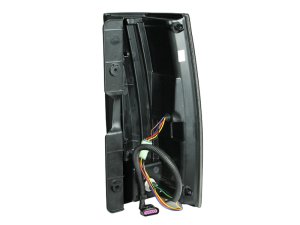 Cadillac Escalade LED Taillights - Rear - ANZO - Clear Lens, Chrome Housing - Chrome - `07-`11