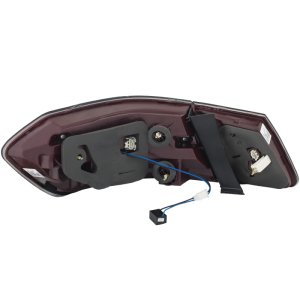 Mercedes-Benz E Class LED Taillights - ANZO - Red/Clear - `10-`13