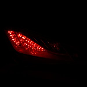 Hyundai Genesis LED Taillights - Rear - ANZO - Smoke - `10-`13