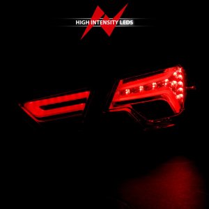 Chevrolet Impala LED Taillights - ANZO - Red/Clear - `14-`18