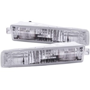 Honda Prelude Parking Lights - ANZO - Euro, Clear Lens - Chrome - `97-`01 Honda Prelude Parking Lights - ANZO - Euro, Clear Lens - Chrome - `97-`01