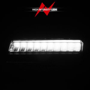 Jeep Wrangler Side Marker Light - ANZO - LED, Chrome Housing, Sequential Signal - Smoke - `18-`21