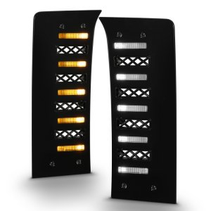 Toyota Tundra Vent Lights - ANZO - Z-Series Full LED DRL - `22-`24