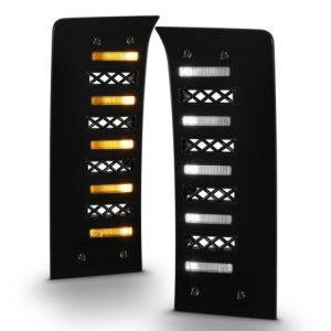 Toyota Tundra Vent Lights - ANZO - Z-Series Full LED DRL - `22-`24