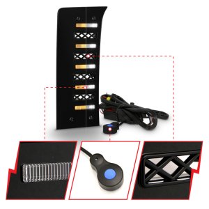 Toyota Tundra Vent Lights - ANZO - Z-Series Full LED DRL - `22-`24