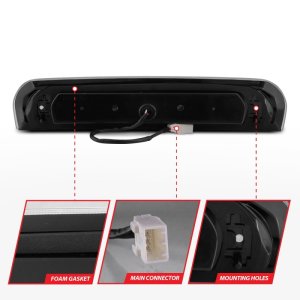 Dodge Ram LED 3rd Brake Light - ANZO - B-Series - Smoke - `02-`08
