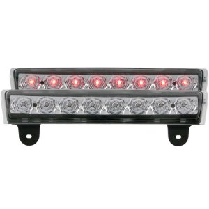 Chevrolet Suburban LED 3rd Brake Light - ANZO - Clear Lens - Black - `00-`06
