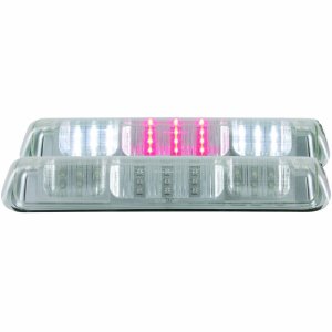 Ford F-150 3rd Brake Light - ANZO - LED, Clear Lens, B-Series - Chrome - `04-`08