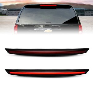 Chevrolet Suburban 1500 3rd Brake Light - ANZO - LED, Black Housing, w/ Spoiler - Smoke - `07-`14