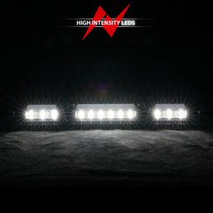 Ford F-350 LED Third Brake Light - ANZO - Clear Lens - Black - `15-`20